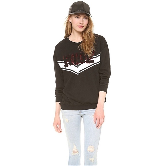Stylestalker Ride Varsity Sweatshirt - Picture 1 of 8